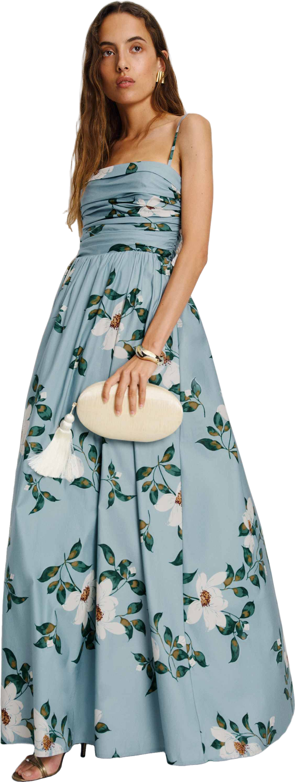 reformation kastoria dress green Maxi - Blue Prom Styles