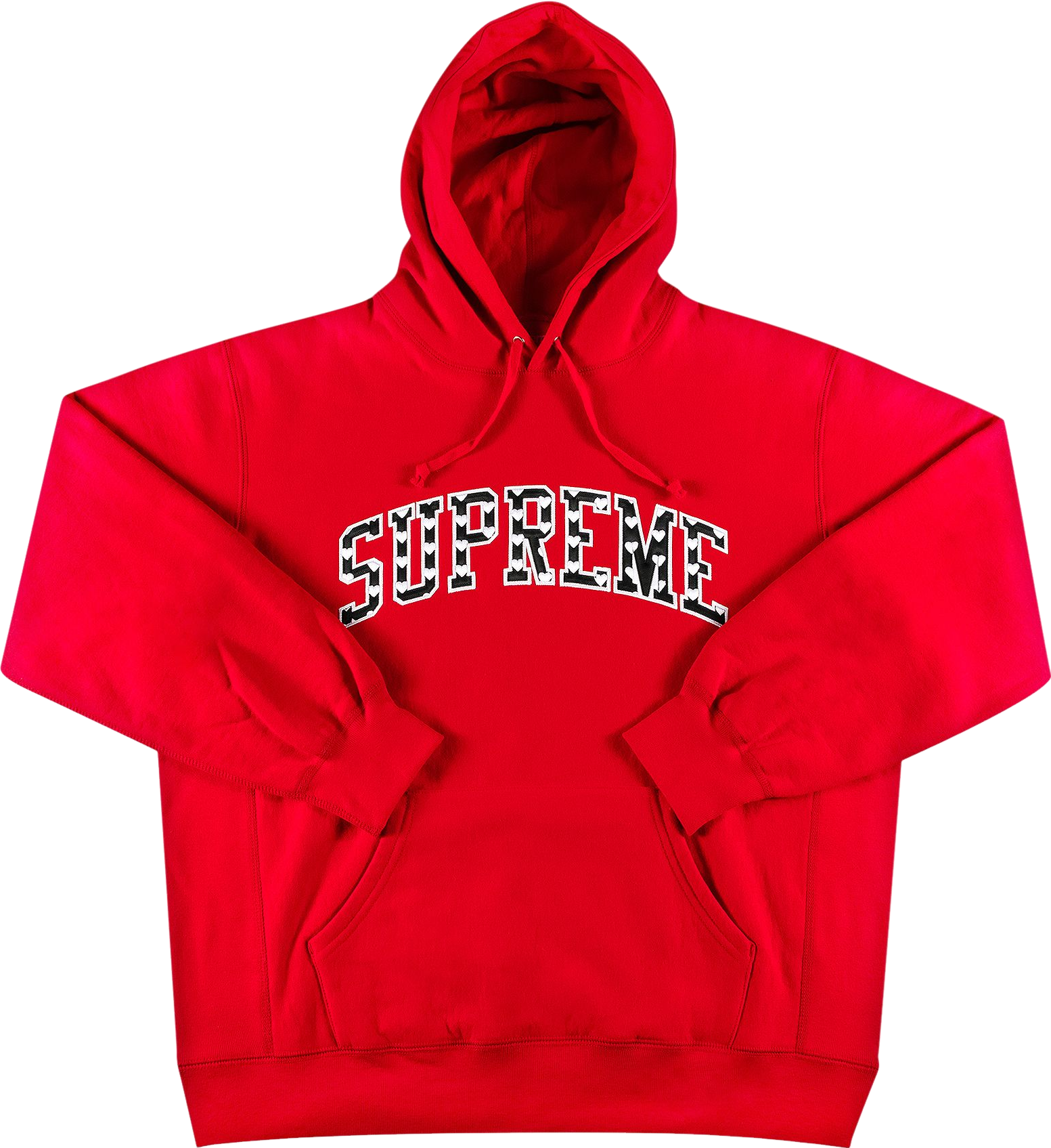 Supreme Glitter Arc Hooded Sweatshirt - Blue | Editorialist