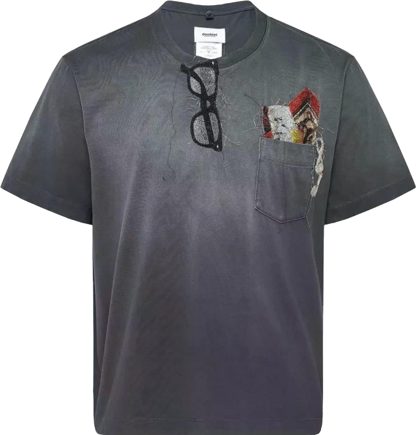 Doublet Vegetable Room T-Shirt - Black | Editorialist