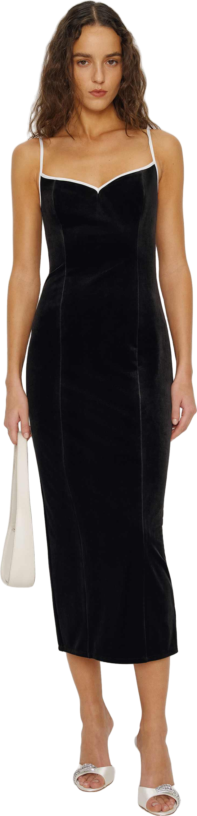 reformation waller knit dress - Fior Di Latte SCH005541_BE_XXL