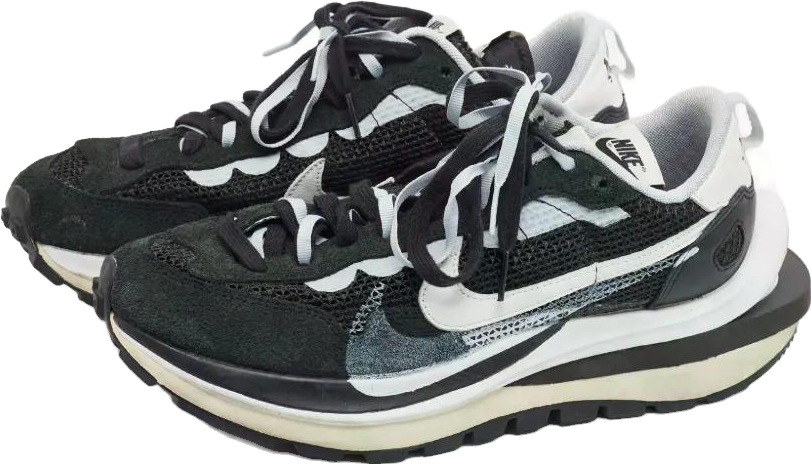 Nike X Sacai Vaporwaffle Sneakers - Black | Editorialist