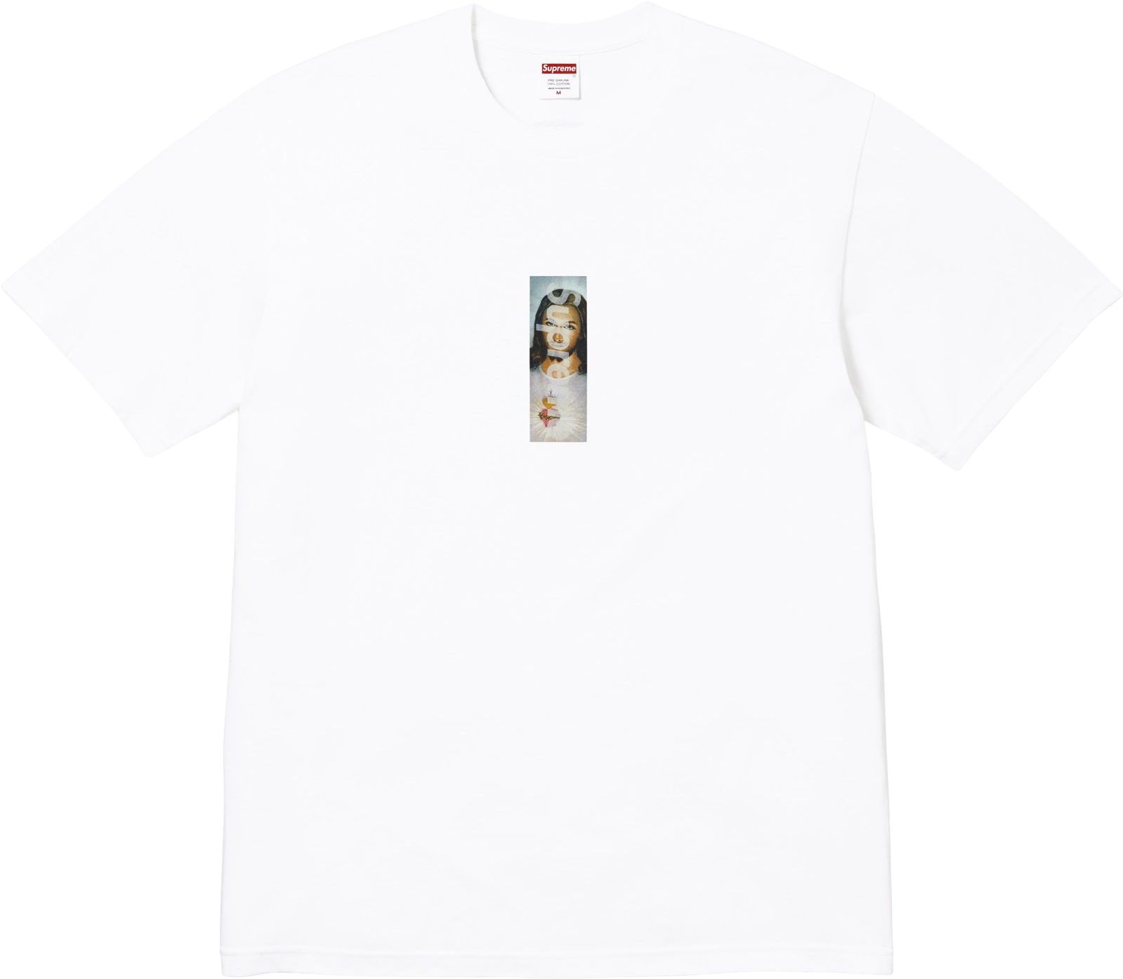Supreme X Mm6 Maison Margiela Box Logo T-shirt - White | Editorialist