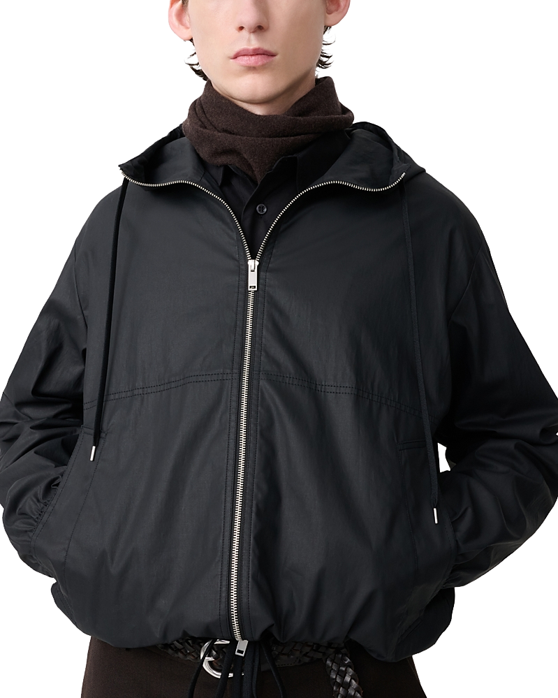 Buy Studio Nicholson Wool Powell Bomber Jacket - Navy At 29% Off