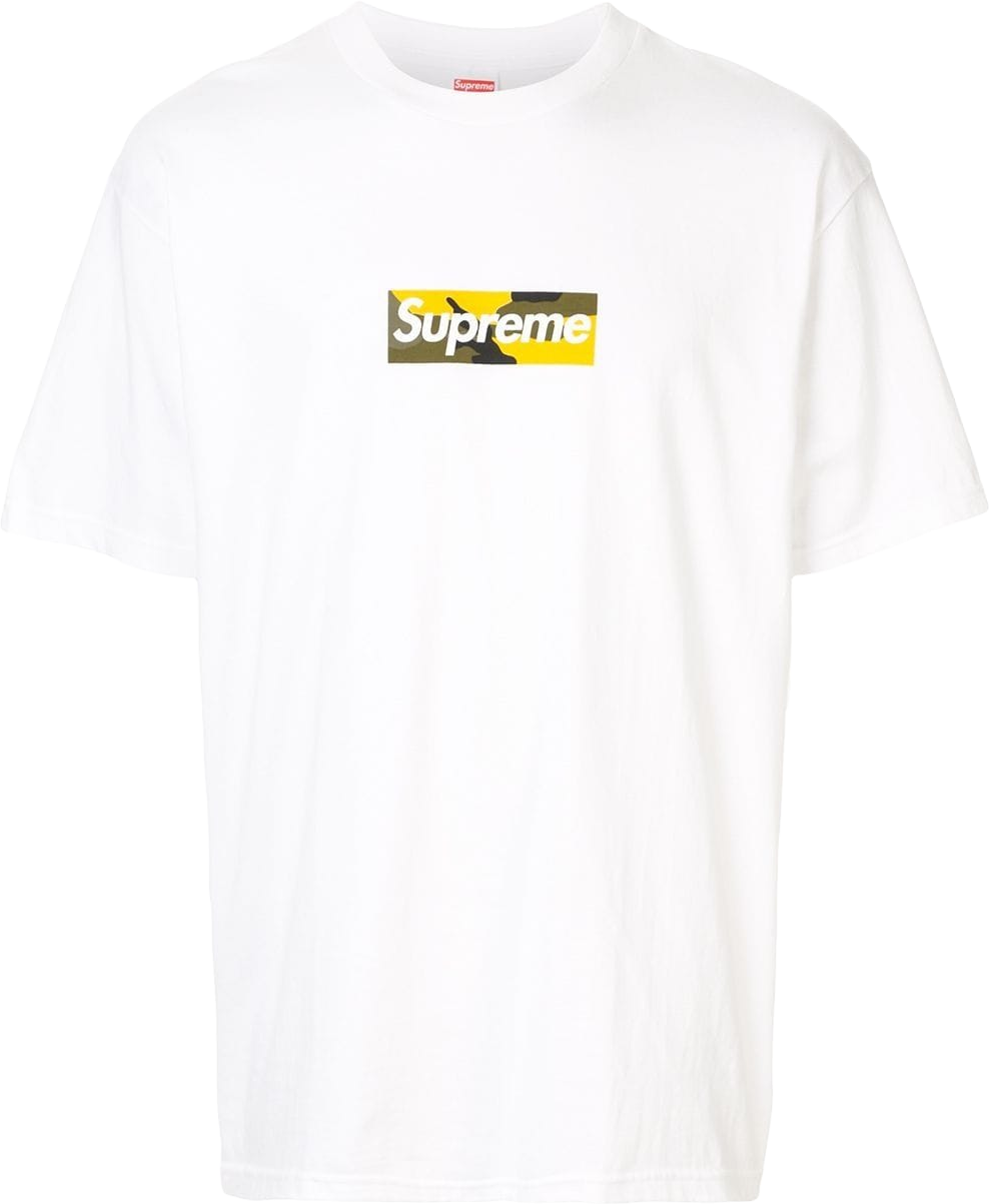 Supreme Box Logo T-Shirt - White | Editorialist