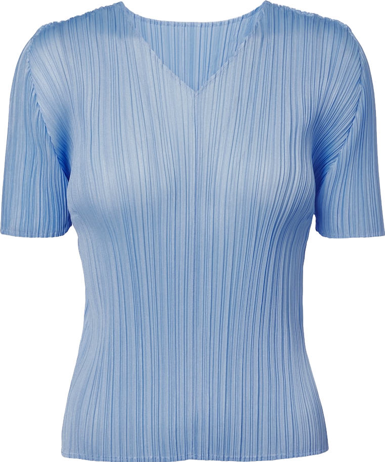 Issey Miyake Mist August Top - Light Blue | Editorialist