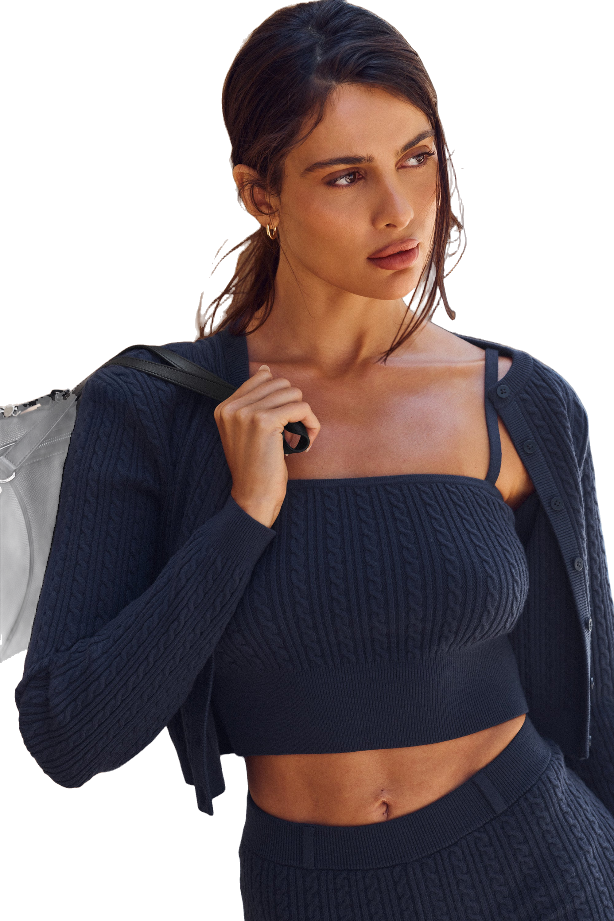 Buy Alo Yoga Standout Cropped Tank Top - Black At 20% Off