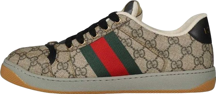 じゅん Gucci Gg Monogram Screener Sneakers - Beige/Ebony | Editorialist