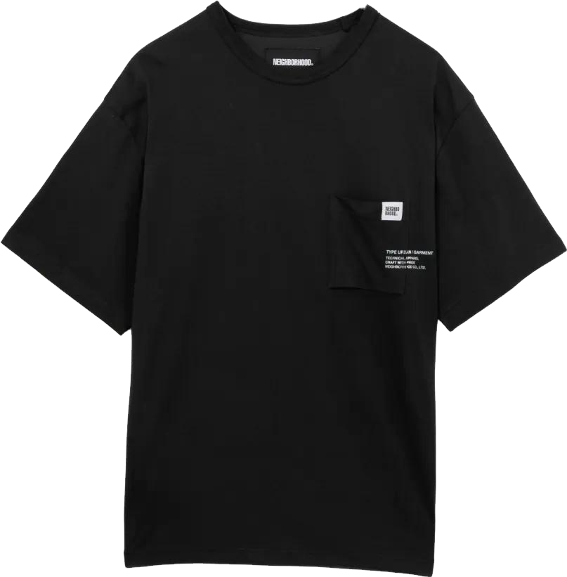 Neighborhood Sheltech Pocket T-Shirt - Black | Editorialist