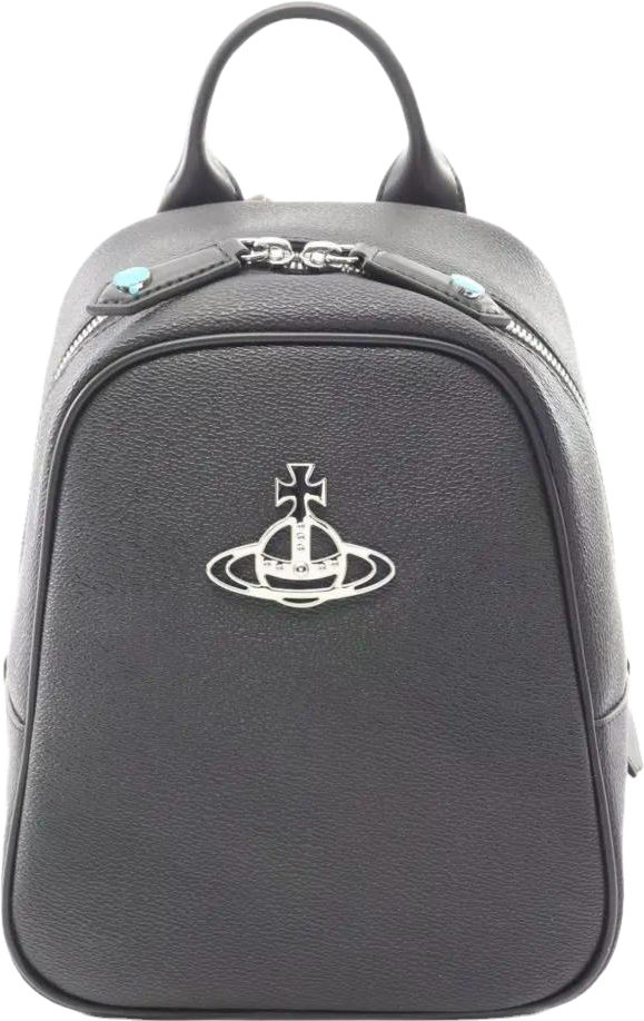 Vivienne Westwood Grace Orb Plaque-Detail Backpack - Blue