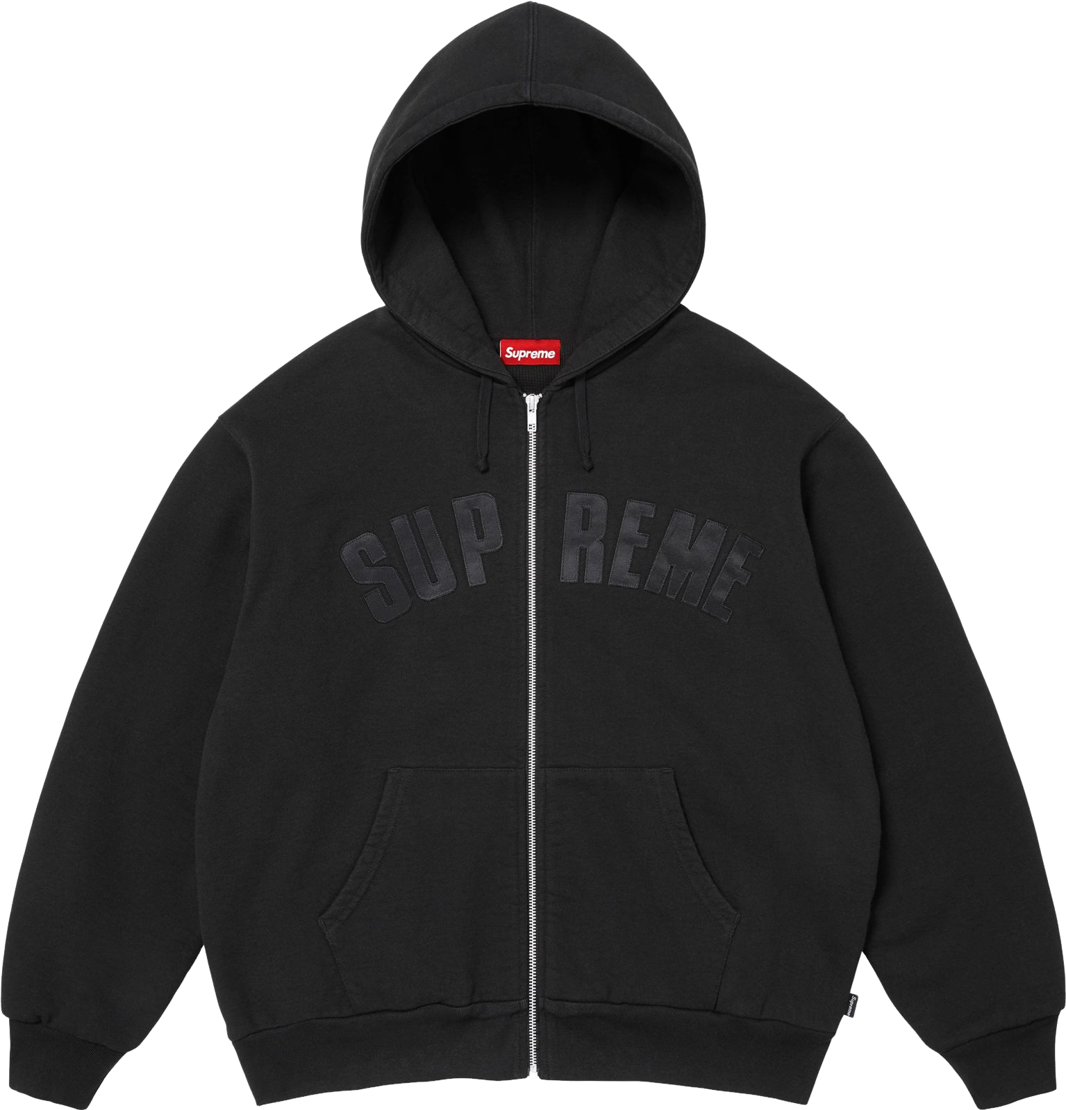 Supreme Hooded Zip-Up Thermal - Grey | Editorialist