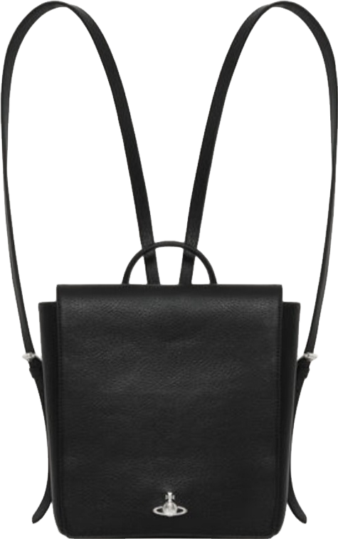 Vivienne Westwood Grace Orb Plaque-Detail Backpack - Blue