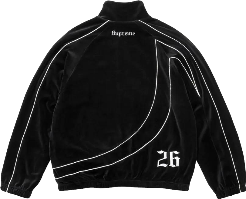 Supreme X Umbro Track Jacket - Black | Editorialist