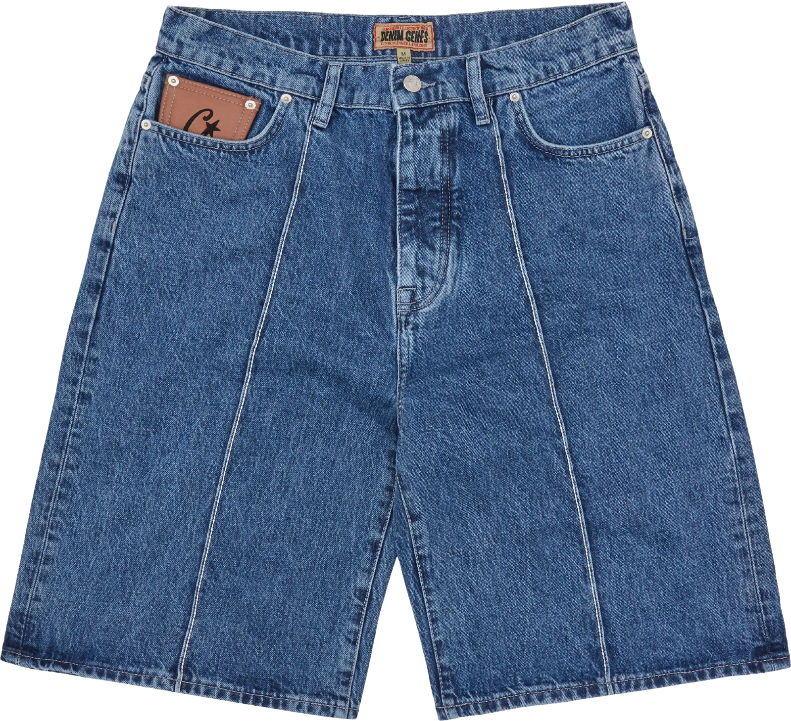 CORTEIZ Alcatraz Denim Shorts - Washed Black | Editorialist