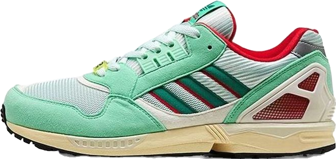 Adidas Zx 7000 30 Years Of Torsion Sneakers - White/lilac/green