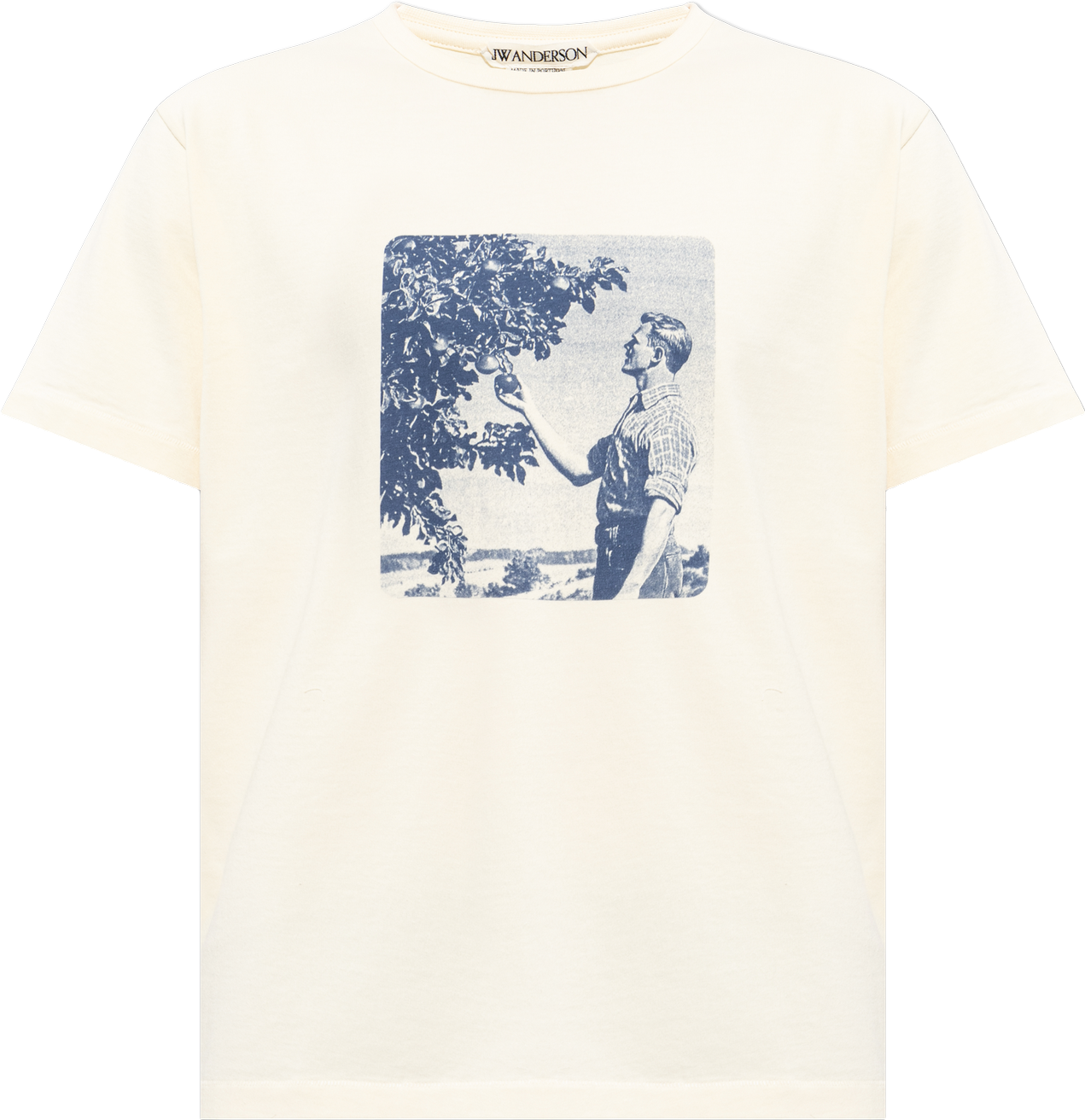 Jw Anderson Bad Apple Oversized T-Shirt - Black | Editorialist