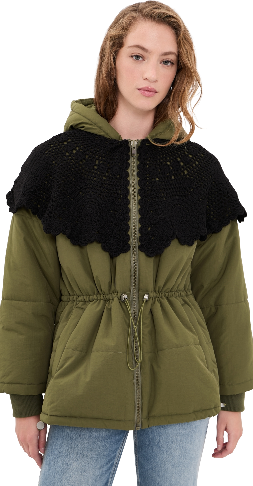 Buy CHOPOVA LOWENA Lovey Puffer Jacket - Silver At 55% Off