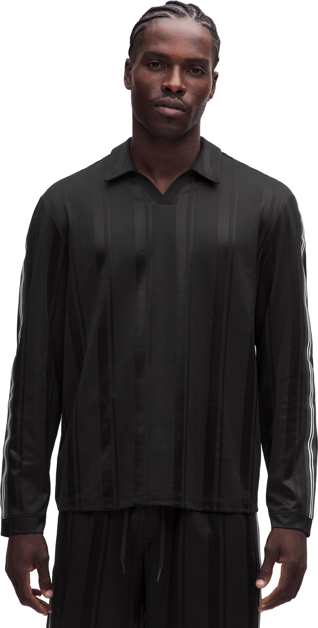 Supreme Striped Rugby Long Sleeve Shirt - Navy | Editorialist Supreme Striped Rugby Long Sleeve Shirt - Navy | Editorialist