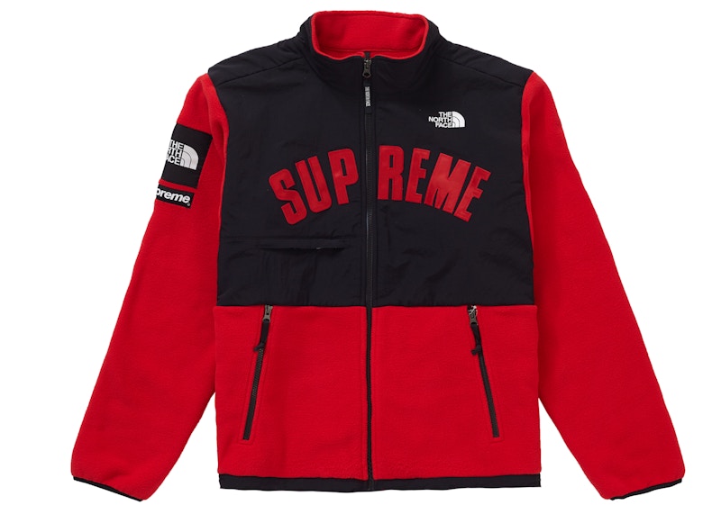 Supreme ×THE NORTH FACE Arc Logo Denali Fleece Jacket Supreme x The North Face Arc Logo Denali Fleece Jacket 'Black Blue