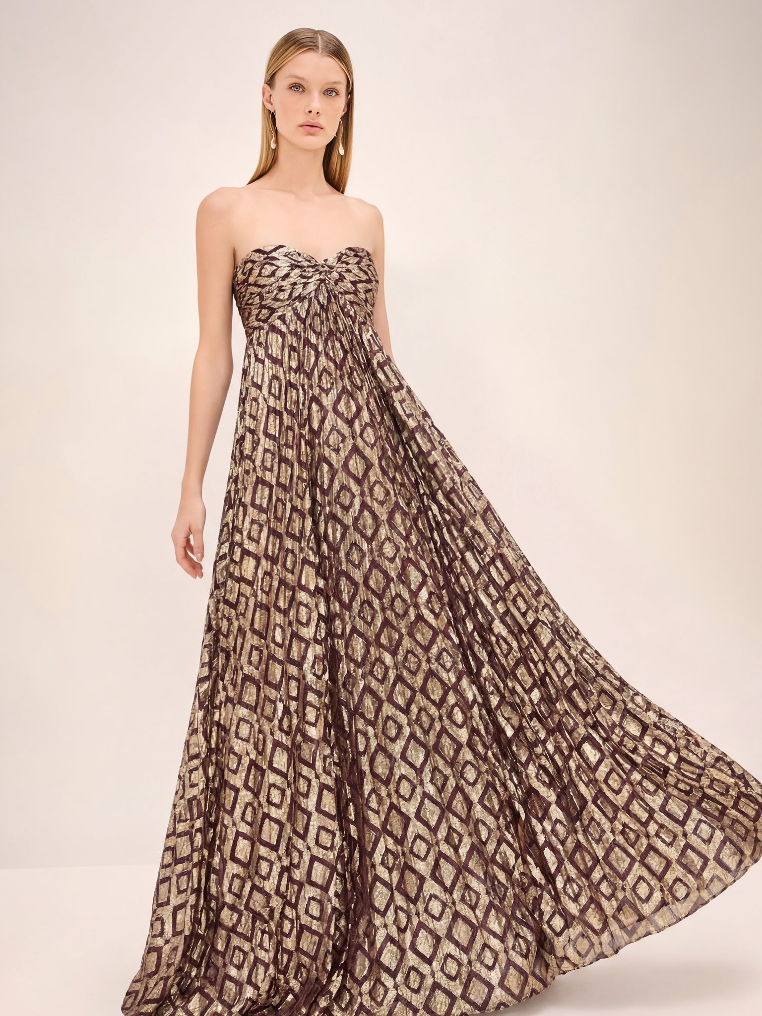 Alexis Soleil Strapless Dress - Gold / Yellow | Editorialist