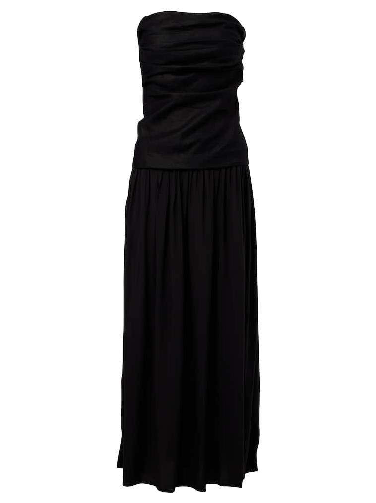 belted midi dress Linen Sleeveless Belted Midi Dress With Buttons White / S